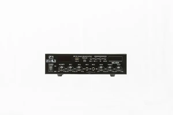 ხმის გამაძლიერებელი 60W (ვატი)