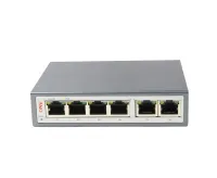 POE სვიჩი 4*10/100Mbps - არამართვადი