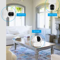 Wi-Fi 3.0MP კამერა - შიდა გამოყენების (ვიდეო ძიძა) — 4
